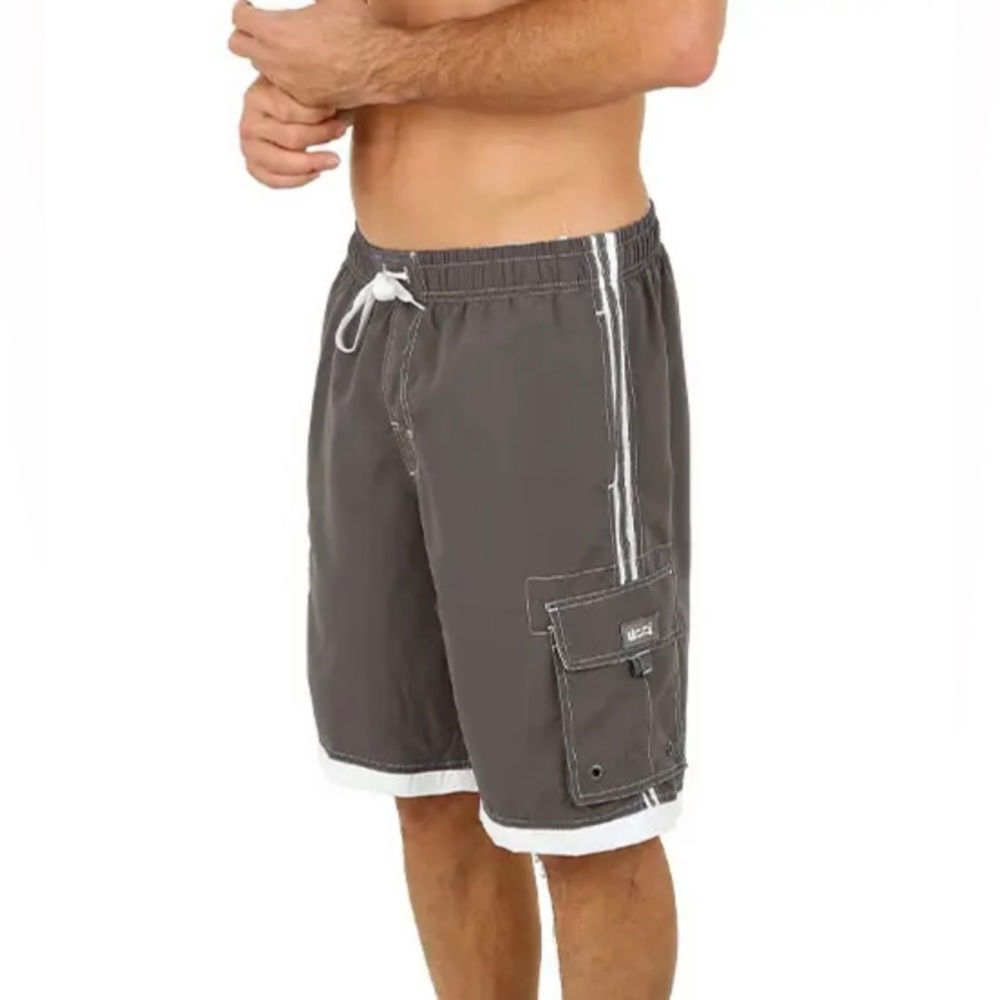 Men’s Cargo Swim Trunks